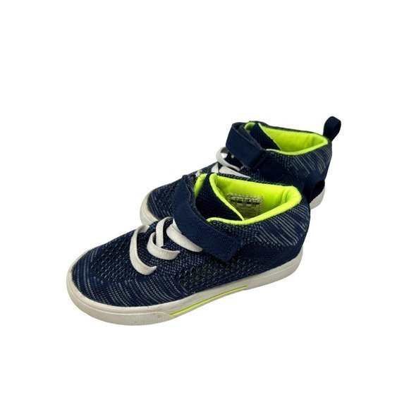 Toddler/Childs ‎ Carter's Athletic Sneakers- Design  - Dark & Light Blue  - Size - Picture 3 of 7